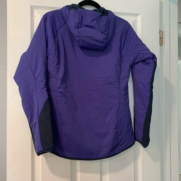 NWT North Face Ventrix hooded blue/purple jacket zip up - Picture 7 of 9